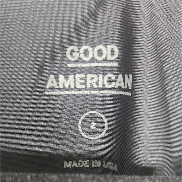 Good American The Peek-A-Boo Tank Bodysuit Women Size 2 - Picture 9 of 9